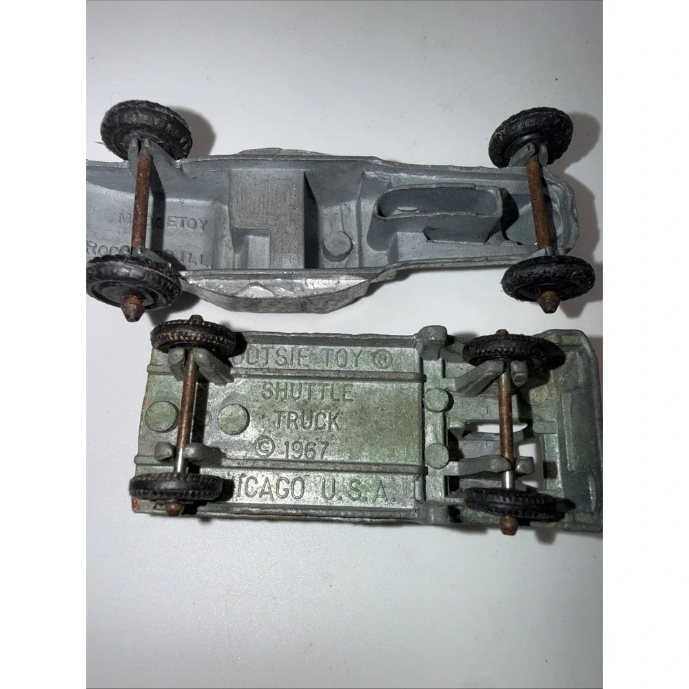 Vintage Metal Die Cast Toy‎ Car Lot Of 14: Tootsie, Midgetoy, Lesney Matchbox